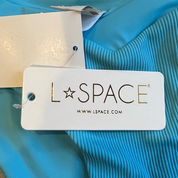 L*Space Pratt Ribbed Bikini Bottom in Aquarius (S) - Picture 9 of 10